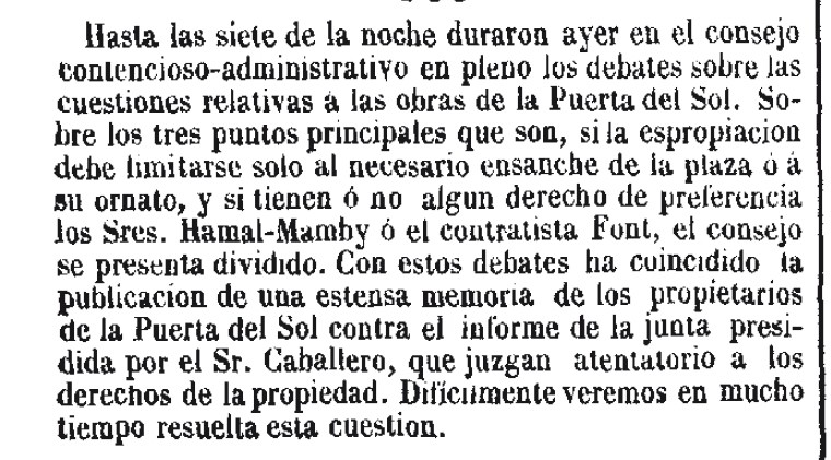 Controversia sobre los adjudicatarios