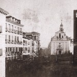 La plaza a principios de 1850